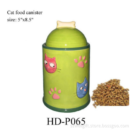 Cat Jar, Dog Jar, Pet Bowl
